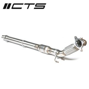 CTS Turbo Audi/VW 2.0T FWD Exhaust Downpipe With High-Flow Cat (MK5, MK6, 8P A3, 8J TT)